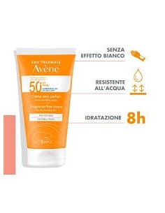 AVENE SOLARE CREMA SPF50+ SENZA PROFUMO NUOVA FORMULA 50 ML