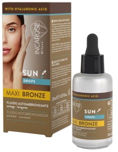 INCAROSE MAXI BRONZE SUN DROPS FLUIDO AUTOABBRONZANTE 30 ML