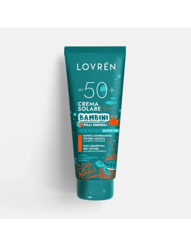 LOVREN SOLARE CREMA BAMBINI SPF50+ PELLI SENSIBILI 200 ML