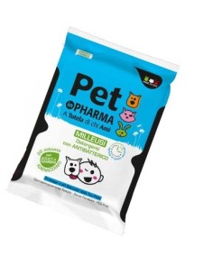 DIVA PET IN PHARMA SALVIETTE UMIDIFICATE IGIENIZZANTI CON ANTIBATTERICO PER ADULTI E BAMBINI 20 PEZZI