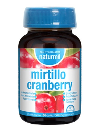 NATURMIL MIRTILLO CRANBERRY 11700 mg 60 CAPSULE