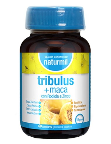 NATURMIL TRIBULUS+MACA 60 COMPRESSE