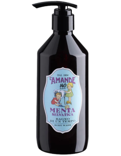 L'AMANDE BAGNO DI UN TEMPO MENTA SELVATIVA 470 ML