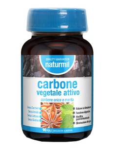 NATURMIL CARBONE VEGETALE ATTIVO 90 PERLE