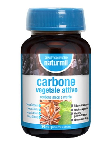 NATURMIL CARBONE VEGETALE ATTIVO 90 PERLE