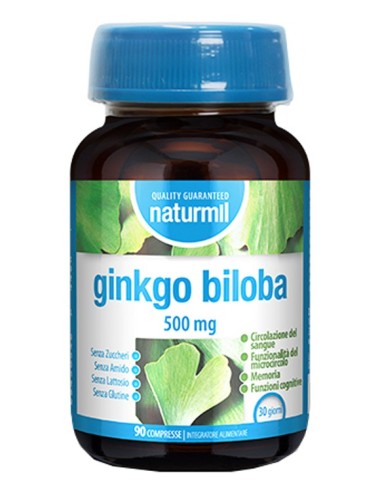 NATURMIL GINKGO BILOBA 500 MG 90 COMPRESSE