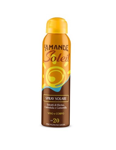 L'AMANDE SOLEIL SPF20 VISO CORPO 150 ML
