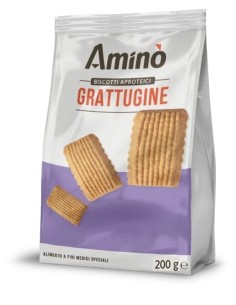 AMINO' BISCOTTI APROTEICI GRATTUGINE LIMONE 200 G