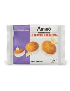AMINO' LE TORTINE MARGHERITA IPOPROTEICO 4 PEZZI X 52,5G