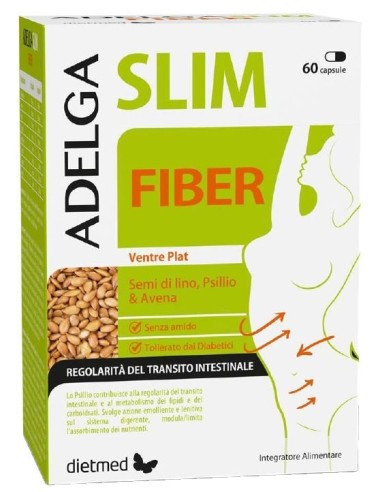 DIETMED ADELGASLIM FIBER 60 CAPSULE