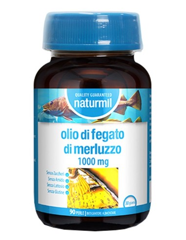 NATURMIL OLIO DI FEGATO DI MERLUZZO 1000 MG 90 PERLE