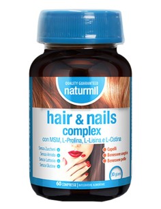 NATURMIL HAIR& NAILS COMPLEX 60 COMPRESSE