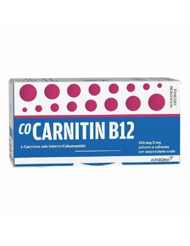 COCARNITIN B12 500 MG/2 MG 10 FLACONCINI