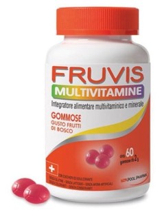 FRUVIS MULTIVITAMINE GOMMOSE 60 GELATINE DA 2 G
