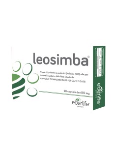 EBERLIFE LEOSIMBA PER CANI E GATTI 20 CAPSULE