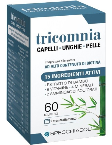 SPECCHIASOL TRICOMNIA CAPELLI PELLE UNGHIE 60 COMPRESSE