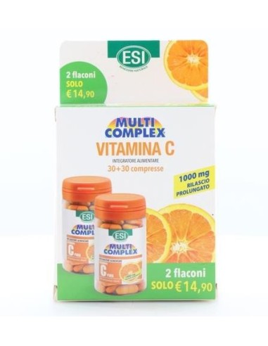 ESI VITAMINA C PURA 1000MG RETARD 30+30 COMPRESSE