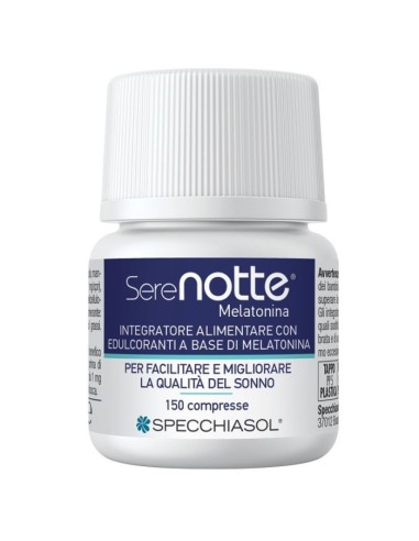 SPECCHIASOL SERENOTTE MELATONINA 1 MG 150 COMPRESSE