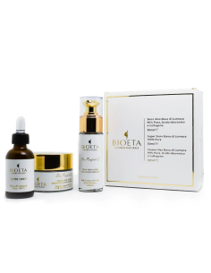 BIOETA KIT COMPLETO VISO BAVA LUMACA 1 CREMA ANTIAGE 50 ML + 1 SIERO VISO ILLUMINANTE 30 ML + 1 SIERO VISO RIGENERANTE 30 ML