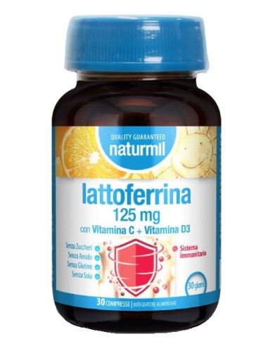 NATURMIL LATTOFERRINA 125 MG 30 COMPRESSE