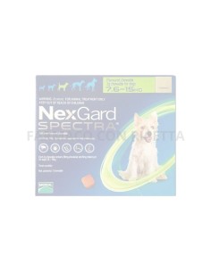Nexgard Spectra*7,5-15kg 6 COMPRESSE