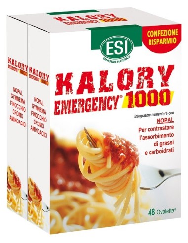 ESI KALORY EMERGENCY 1000 48 OVALETTE BIPACK