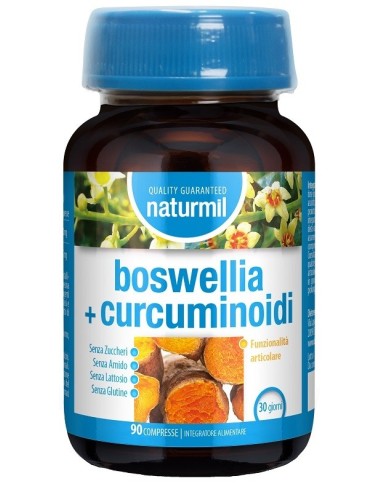NATURMIL BOSWELLIA+CURCUMINOIDI 90 COMPRESSE