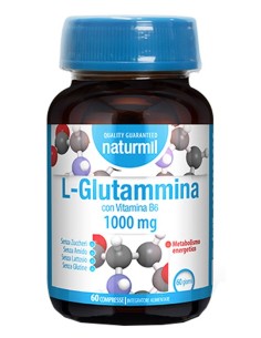 NATURMIL L-GLUTAMMINA 1000 MG 60 COMPRESSE