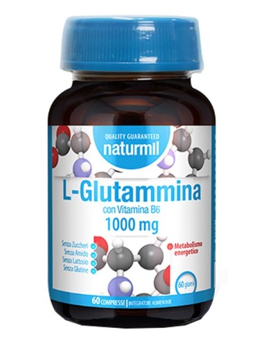 NATURMIL L-GLUTAMMINA 1000 MG 60 COMPRESSE