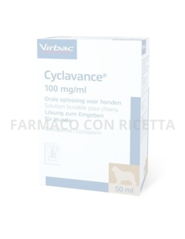 Cyclavance 100 mg/ml Soluzione Orale per Cani 50 ml