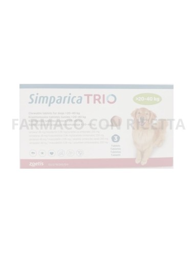Simparica Trio*3cpr 20-40kg