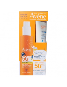 EAU THERMALE AVENE SOLARE SPRAY BAMBINO SPF50+ 200 ML + RISTRUTTURANTE DOPOSOLE 50 ML