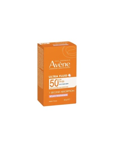 EAU THERMALE AVENE SOLARE ULTRA FLUID LUMINOSITA' SPF 50+ 50 ML