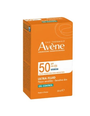 EAU THERMALE AVENE SOLARE ULTRA FLUID OIL CONTROL SPF 50 50ML