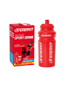 ENERVIT SPORT INSTANT SPORTDRINK PROMO 1 ASTUCCIO DA 10 BUSTINE + 1 BORRACCIA 500 ML