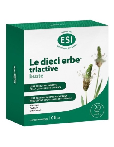 ESI LE DIECI ERBE TRIACTIVE 20 BUSTINE