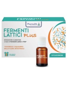 FERMENTI LATTICI PLUS 10 FLACONCINI DA 10 ML