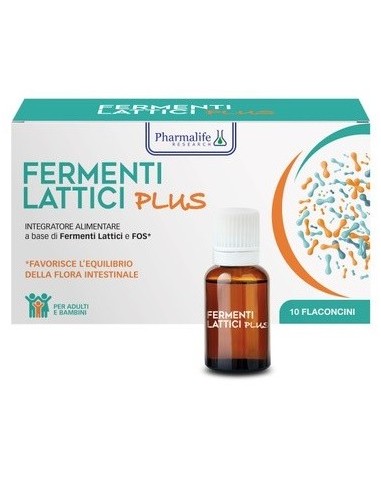 FERMENTI LATTICI PLUS 10 FLACONCINI DA 10 ML