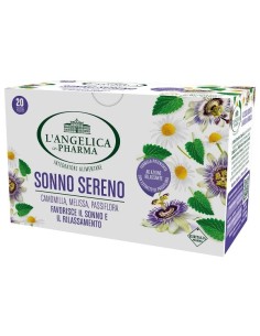 L'ANGELICA TISANA SONNO SERENO 20 FILTRI