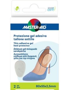 PROTEZIONE ADESIVA MASTER-AID FOOTCARE SOTTILE TALLONE 2 PEZZI F5