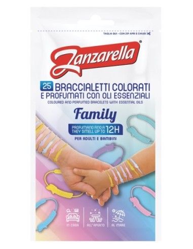 ZANZARELLA BRACCIALETTI FAMILY 25 PEZZI
