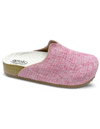 CIABATTA PUNTA CHIUSA GELATO WOODSTOCK SOFT TWEED ROSA 37/38