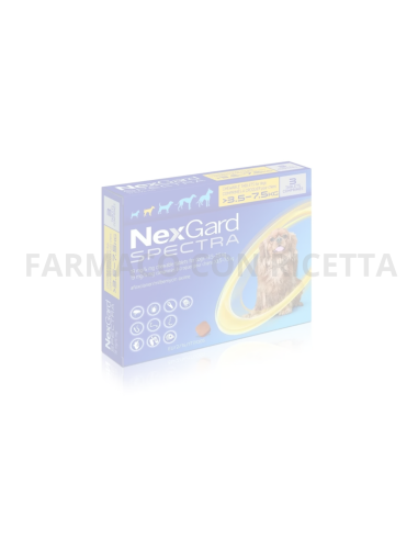 Nexgard Spectra 3,5-7,5 kg 6 COMPRESSE