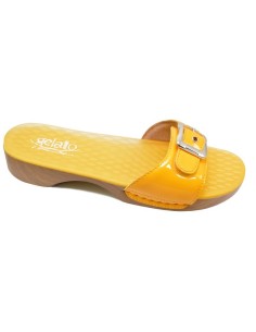 ZOCCOLO SOLE MIO 2,0 YELLOW CON PLANTARE IN GEL 39-40