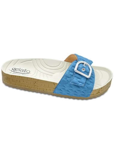 CALZATURA CON PLANTARE INDOSSABILE WOODSTOCK POSITANO ZAFFIRO 39/40