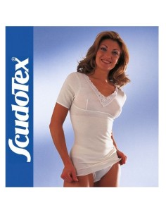 SCUDOTEX MAGLIA CINTURA DONNA MEZZA MANICA BI 6
