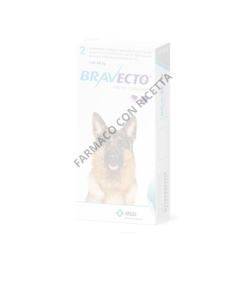 Bravecto Cani 20-40 kg: 2 Compresse Masticabili 1000 mg