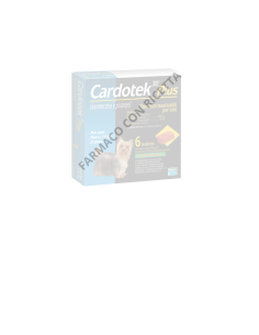 Cardotek Blu 30 Plus 6 Tavolette per Cani Fino a 11 kg