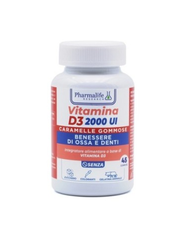 PHARMALIFE VITAMINA D3 45 GOMMOSE