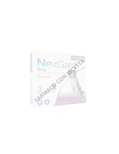 Nexgard 68 mg 10-25 kg 3 COMPRESSE